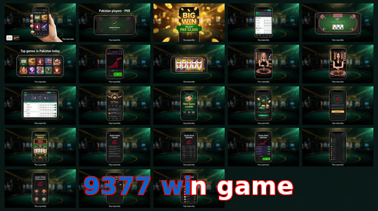 Main screen of 9377 Win Game bet page for PK players